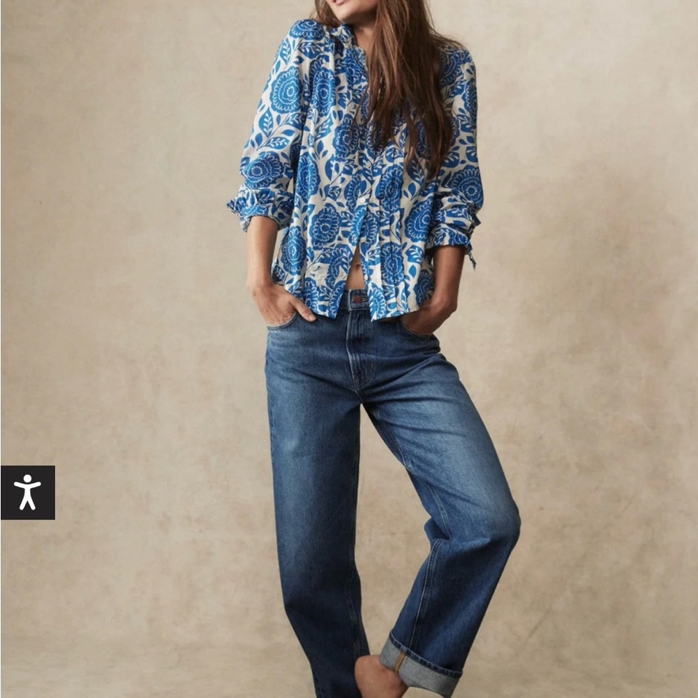 Boden Women’s Mid Rise Relaxed Jeans (NWT)